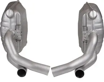Marmitta di scarico / silenziatore Sport OE Style. Porsche 997.1 - 1620601910, 97330S, 97.330S, 99711121203, 99711123203, 99711121202, 99711123202, 99711141204, 99711143204, 99711110500, 99711110600, 99711161103, 99711121103 - 1620601910